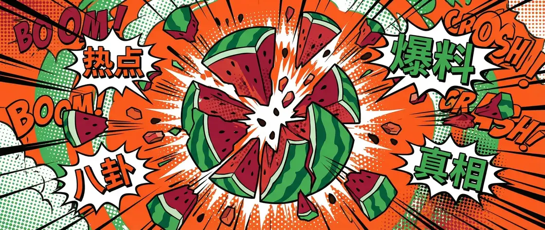 觅圈 今日头瓜爆炸漫画横幅